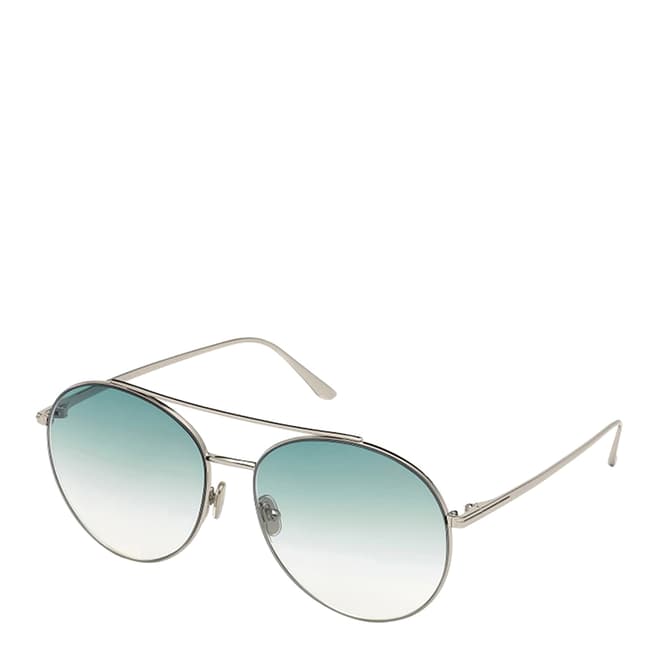 Tom Ford Women's Cleo Blue Tom Ford Sunglasses 56mm
