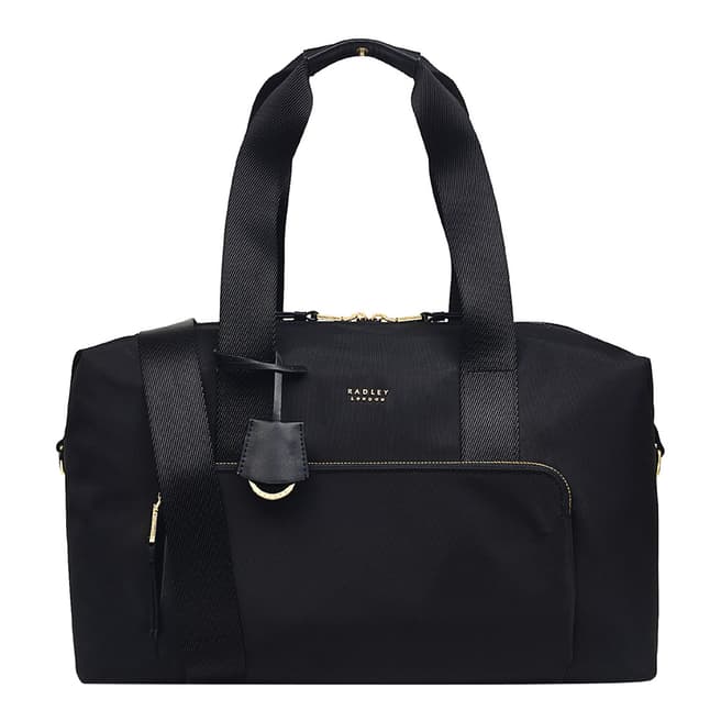 Radley Black Medium Finsbury Park Ziptop Travel Bag