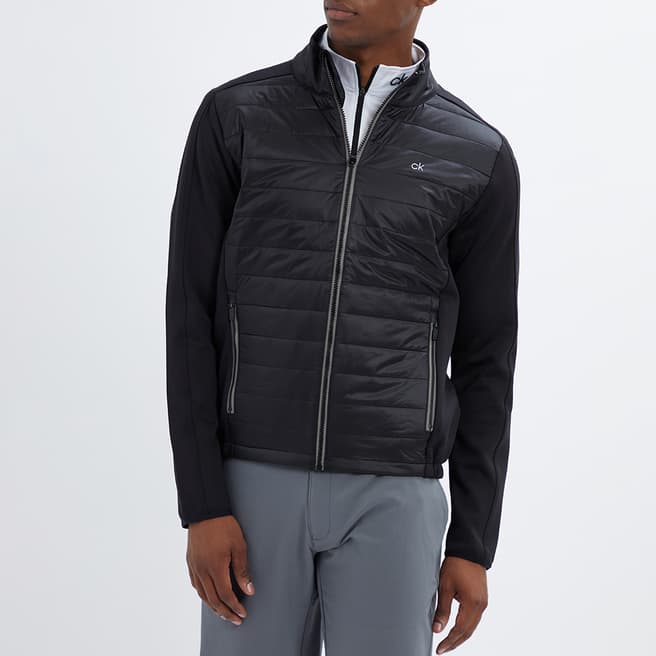 Calvin Klein Golf Black Quilted Lightweight Jacket