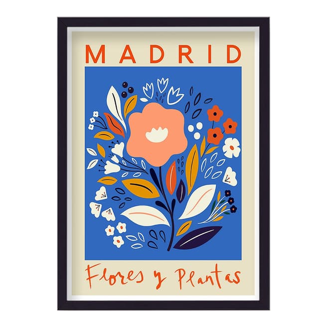 Botanics Madrid 44x62cm Framed Print