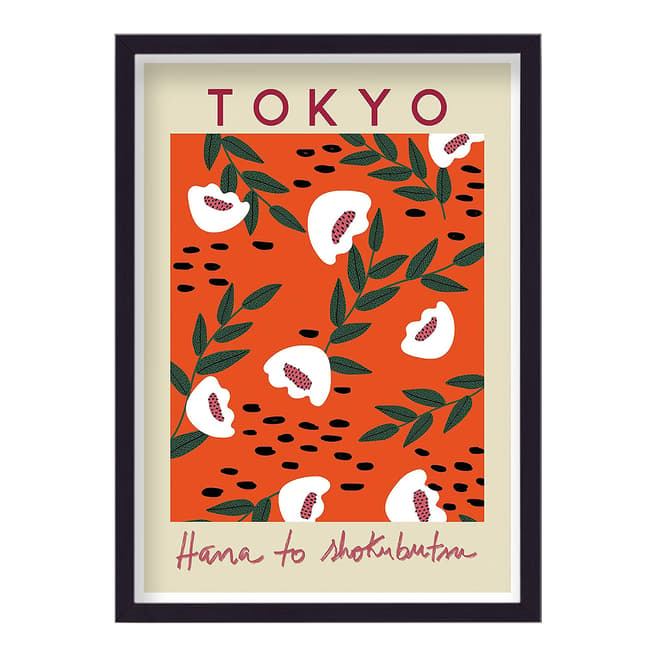 Botanics Tokyo 44x62cm Framed Print