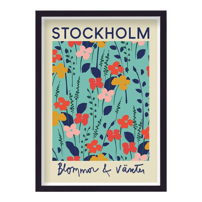Botanics Stockholm 44x62cm Framed Print