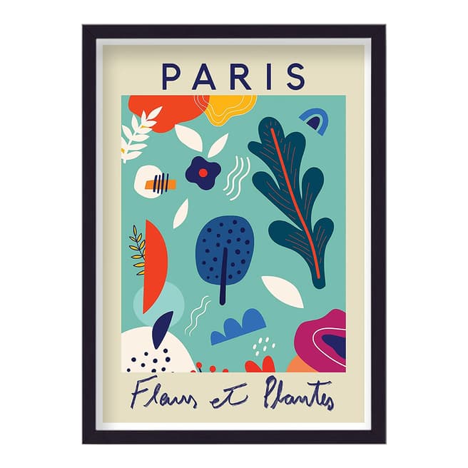 Botanics Paris 44x62cm Framed Print