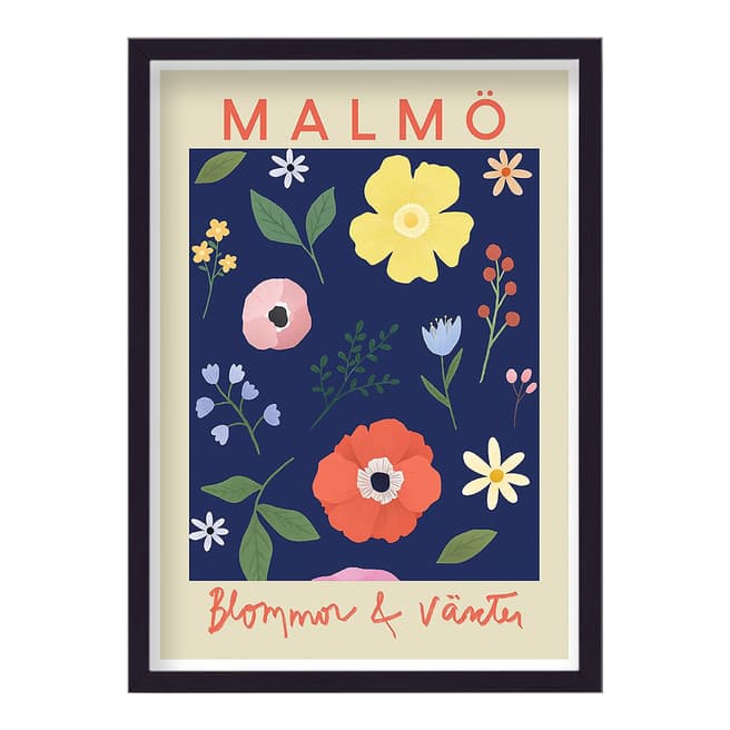 Botanics Malmo 44x62cm Framed Print