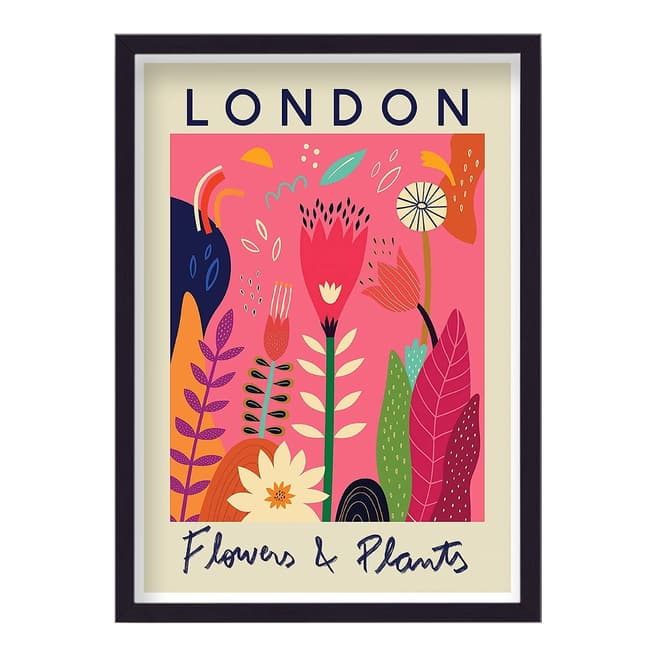 Botanics London 44x62cm Framed Print