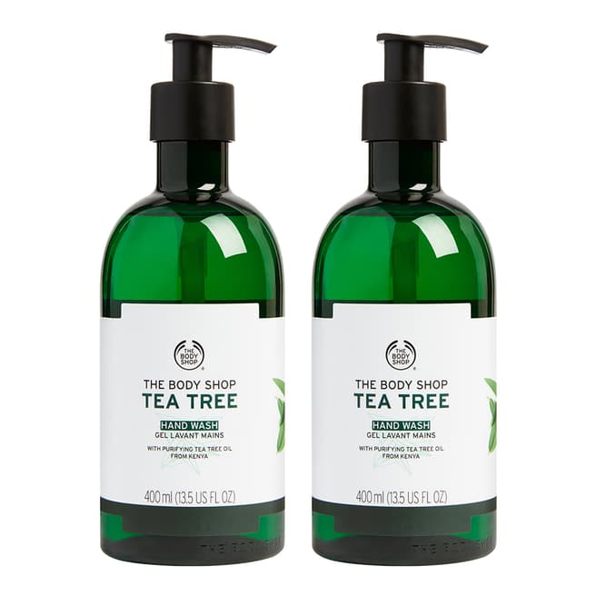 The Body Shop Tea Tree Hand Wash Duo 400ml