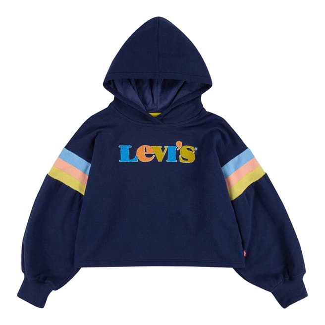 Levi's Girl Teen Blue Graphic Hoodie