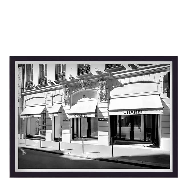 Vintage Chanel Vintage Chanel Boutique Front 2 Framed Print