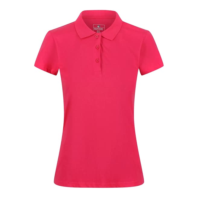 Regatta Pink Coolweave Polo Shirt