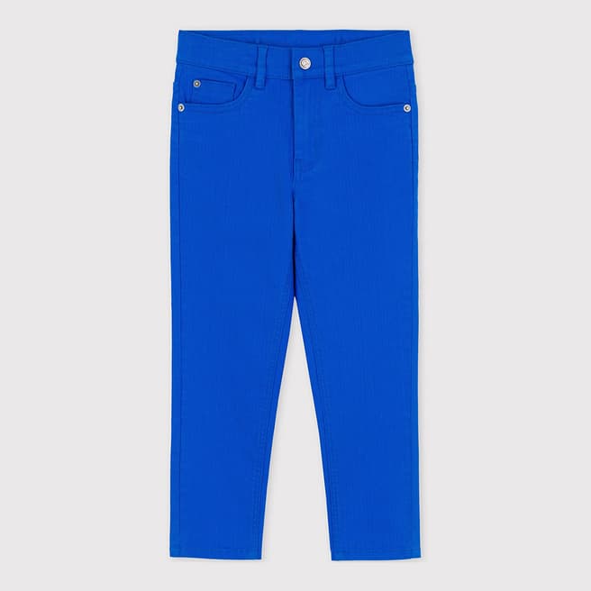Petit Bateau Electric Blue Denim Trousers