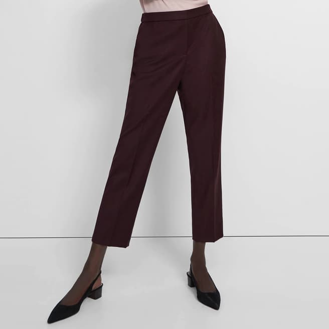 Theory Berry Treeca Pull On Trousers