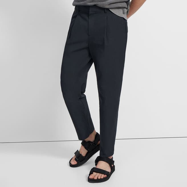 Theory Dark Charcoal Curtis Tapered Trousers