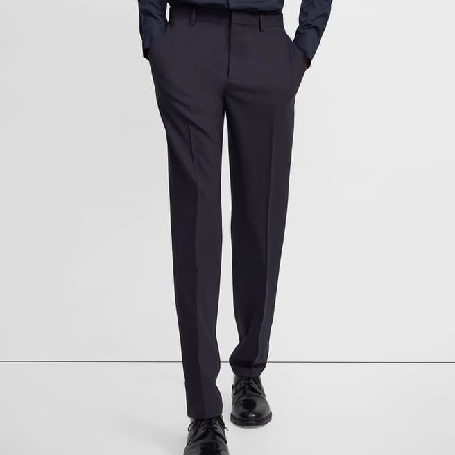 Theory Navy Mayer Slim Trousers