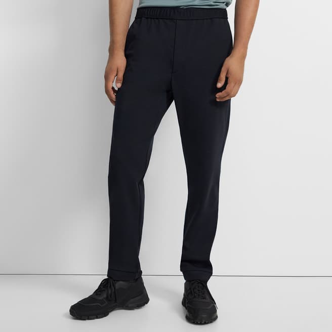 Theory Navy Curtis Slim Fit Trousers
