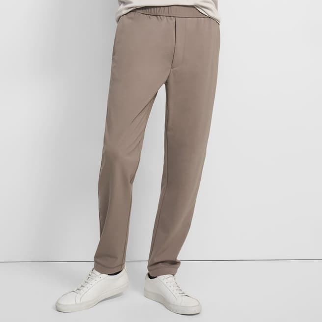 Theory Beige Curtis Slim Fit Trousers