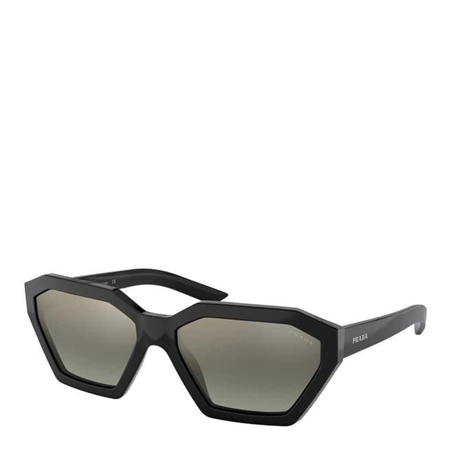 Prada Unisex Black Prada Sunglasses 59mm