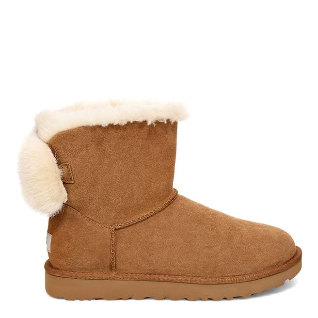 UGG Chestnut Mini Emmie Bow Boots