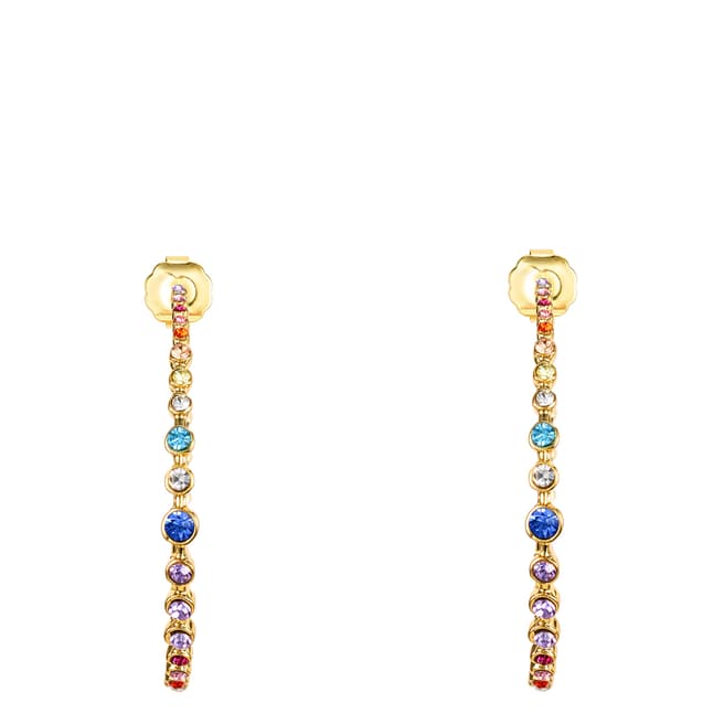 Celeste Starre 18K Gold Rainbow Bright Earrings