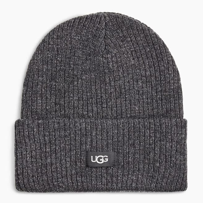 UGG Grey UGG Rib Knit Hat