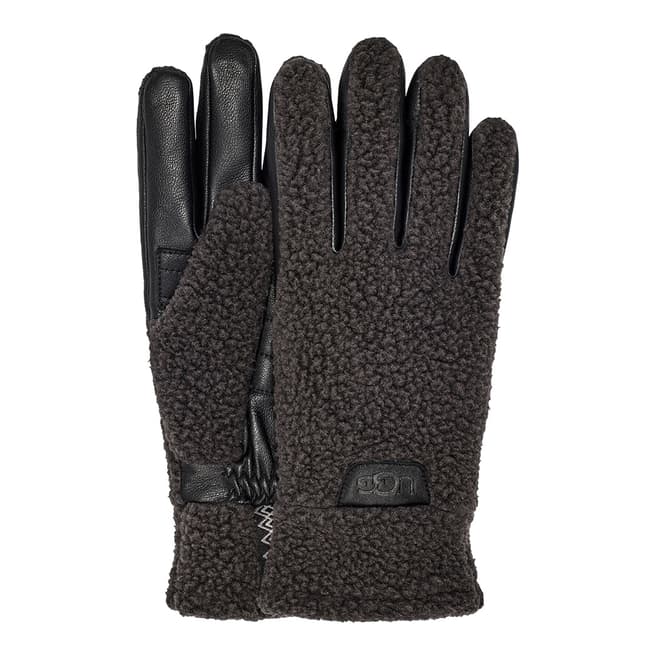 UGG Dark Grey UGG Sherpa Gloves