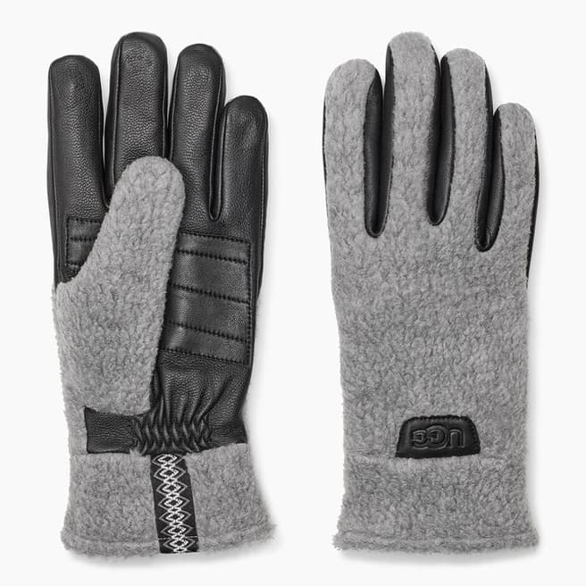 UGG Grey UGG Sherpa Gloves