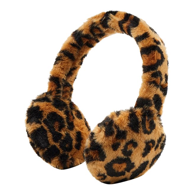 UGG  UGG Butterscotch Panther Faux Fur Leopard Earmuff