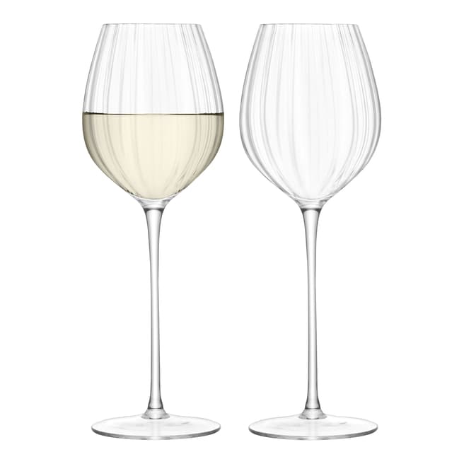 LSA Set of 4 Aurelia White Wine Glass, 430ml 