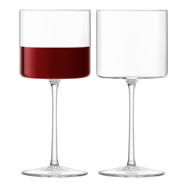 LSA Otis Red Wine Glass Set of 4, 310ml