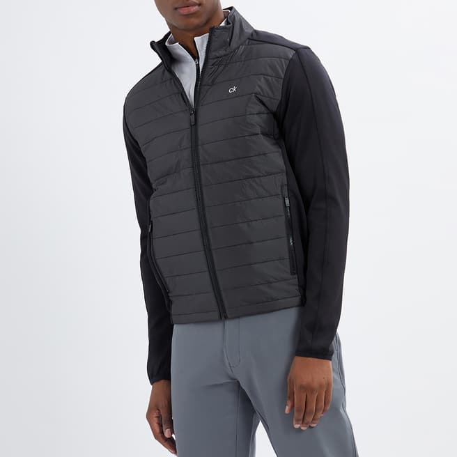 Calvin Klein Golf Grey Quilted Lightweight Jacket