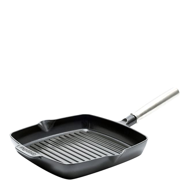 Greenpan Featherweights Non-Stick Square Grill Pan, 26cm