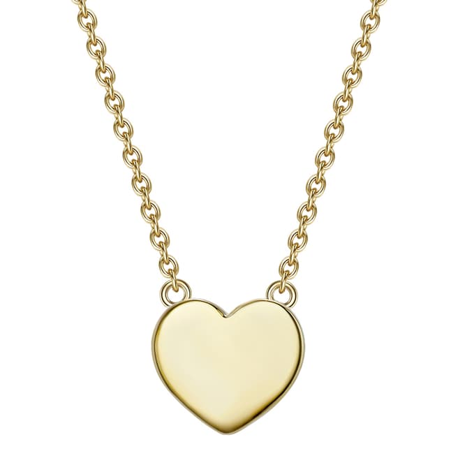Kaimana Yellow Gold Heart Necklace