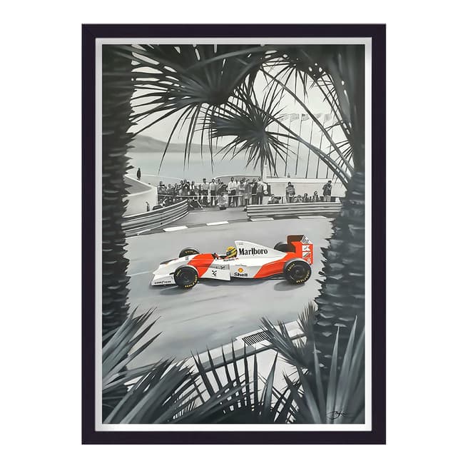 Formula One McLaren At Monaco 44x33cm Framed Print