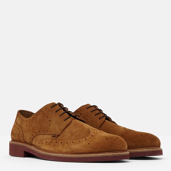 Joules Ginger Suede Brogues