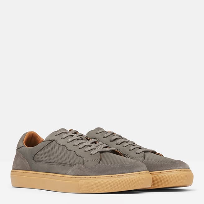 Joules Grey Suede Trainer