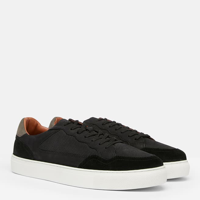Joules Navy Suede Trainer