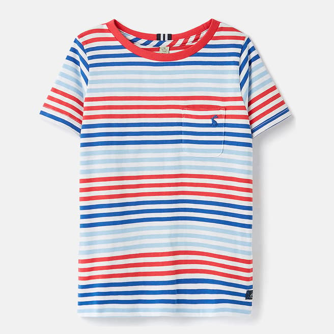 Joules Multi Striped Short Sleeve T-Shirt
