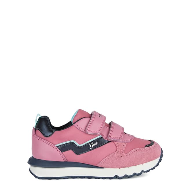 Geox Pink Fastics Toddler Sneakers 