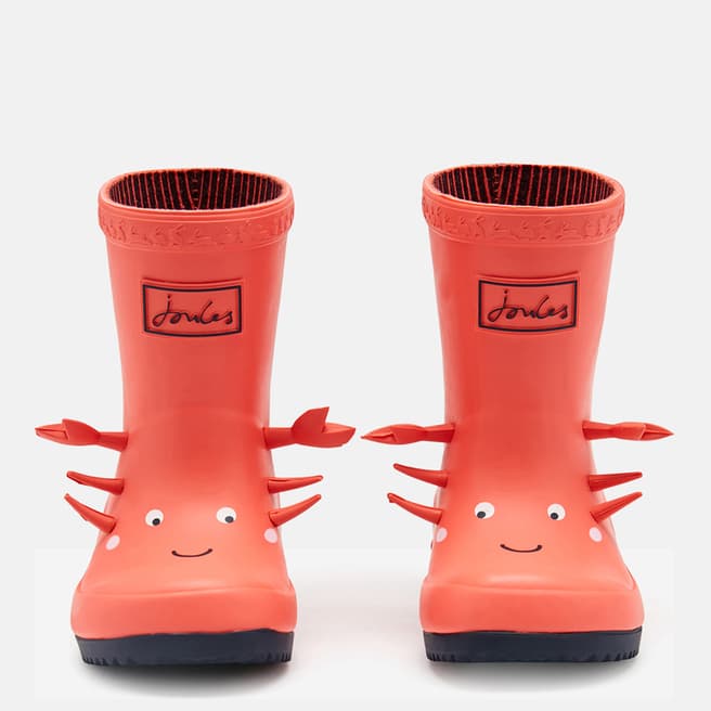 Joules Red Crab Wellies