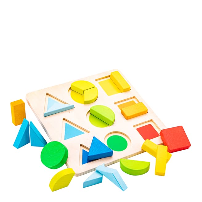 New Classic Toys Geometric Shapes Puzzle Board