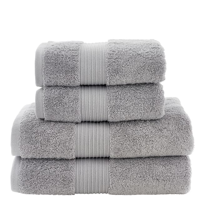 The Lyndon Company Bliss Pima Pair of Bath Towels, Cloud
