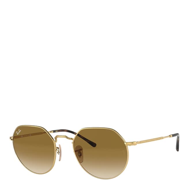 Ray-Ban Women's Gold Rayban Sunglasses 51mm