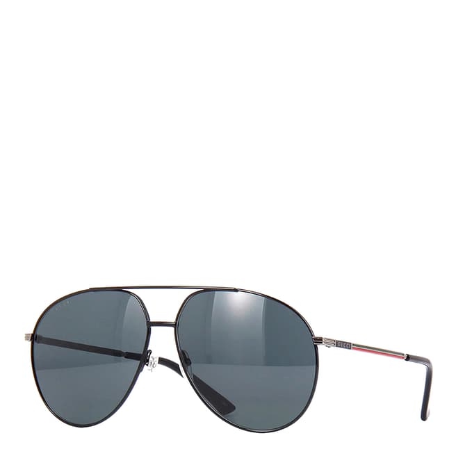 Gucci Men's Black Gucci Sunglasses 64mm