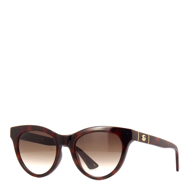 Gucci Women's Brown Gucci Sunglasses 53mm