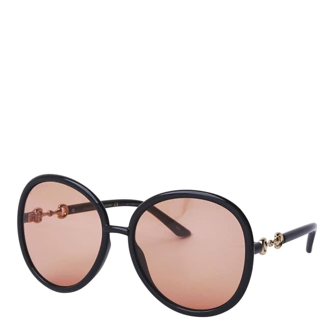 Gucci Women's Pink/Black Gucci Sunglasses 61mm