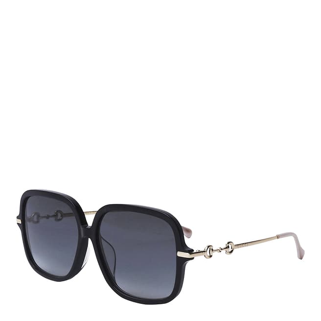 Gucci Women's Black Gucci Sunglasses 58mm