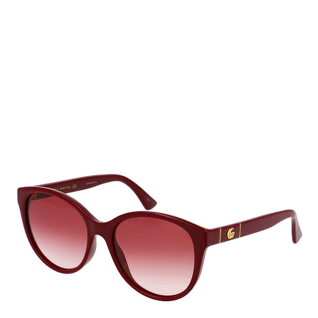 Gucci Women's Red Gucci Sunglasses 56mm