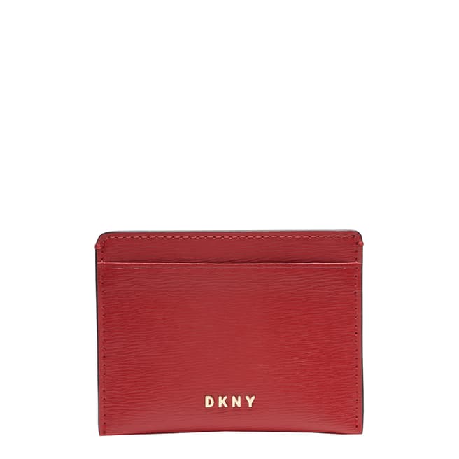 DKNY Bright Red Bryant Cardholder