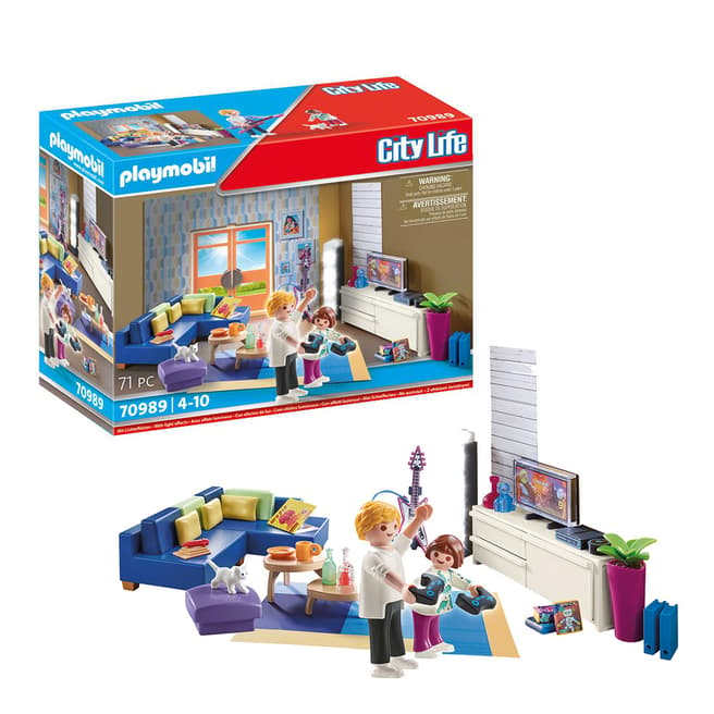 Playmobil City Life Modern House Family Room - 70989