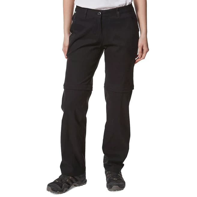 Craghoppers Black Stretch Trousers