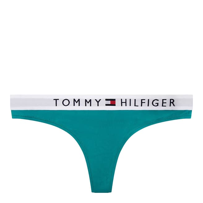 Tommy Hilfiger Green Thong Brief